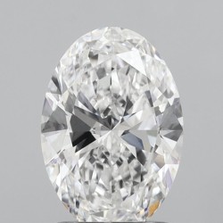 Diament laboratoryjny bezbarwny szlif owalny, 1.5ct, VVS1, D, IGI LG747529129