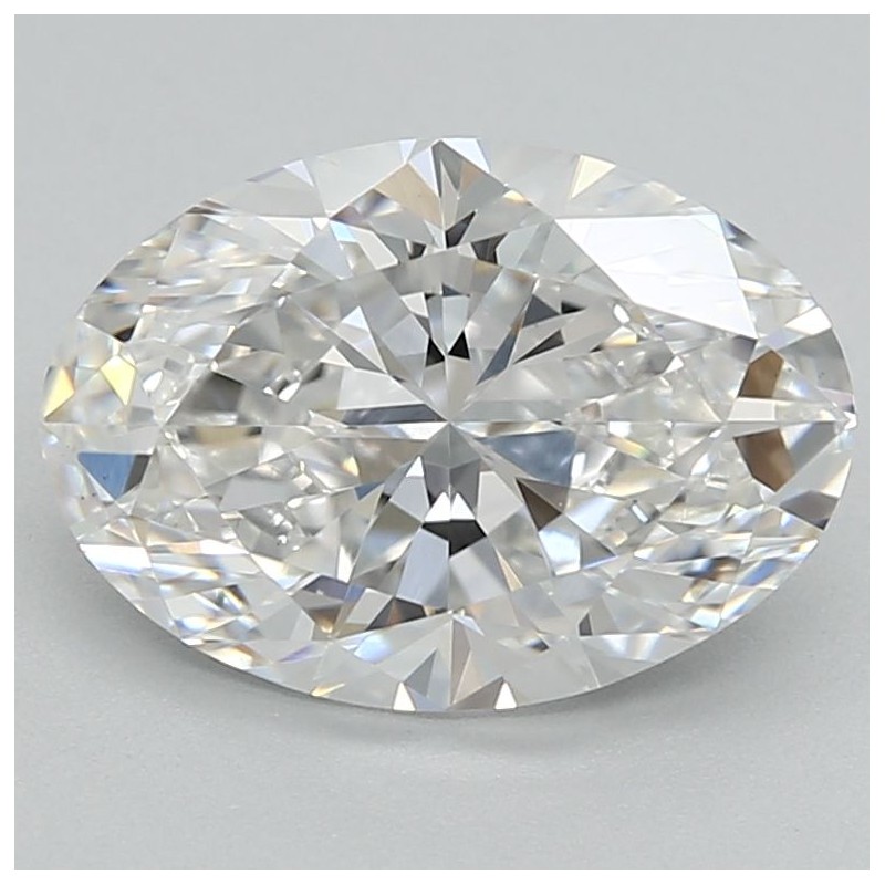 Diament laboratoryjny bezbarwny szlif owalny, 2.01ct, VVS2, E, IGI LG751503459