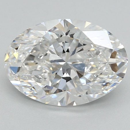 Diament laboratoryjny bezbarwny szlif owalny, 2.01ct, VVS2, E, IGI LG751503459