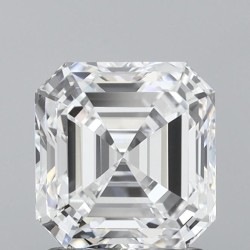 Diament laboratoryjny bezbarwny szlif szmaragdowy kwadratowy, 1.56ct, IF, E, IGI LG601306860