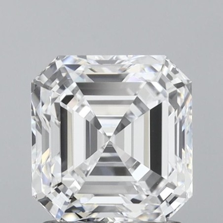 Diament laboratoryjny bezbarwny szlif szmaragdowy kwadratowy, 1.56ct, IF, E, IGI LG601306860