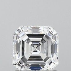 Diament laboratoryjny bezbarwny szlif szmaragdowy kwadratowy, 1.08ct, VVS2, E, IGI LG601327508