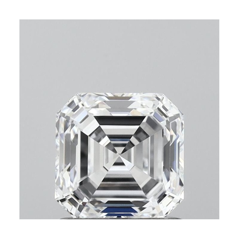 Diament laboratoryjny bezbarwny szlif szmaragdowy kwadratowy, 1.08ct, VVS2, E, IGI LG601327508