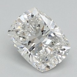 Diament laboratoryjny bezbarwny szlif poduszkowy brylantowy, 1.45ct, VVS2, F, IGI LG752525747