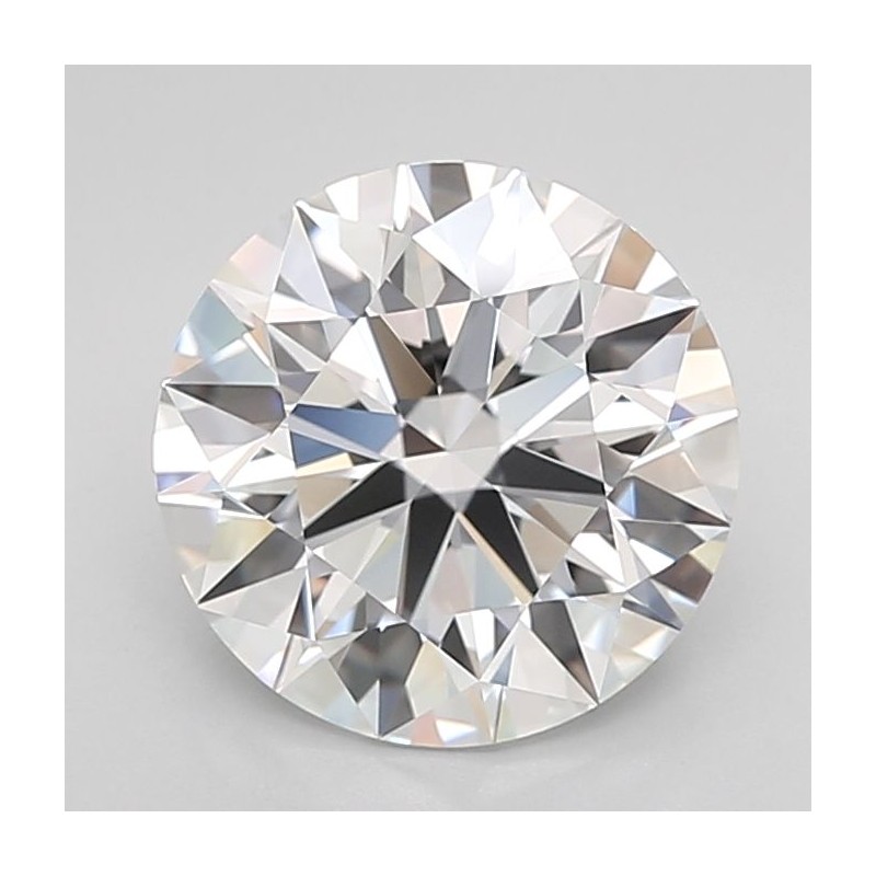 Diament laboratoryjny bezbarwny szlif okrągły, 2.64ct, IF, D, IGI LG733559418