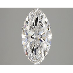 Diament laboratoryjny bezbarwny markiza, 2.6ct, VVS1, D, IGI LG752522966