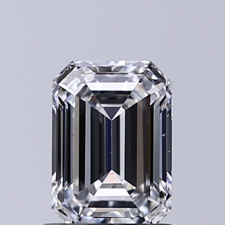 Diament laboratoryjny bezbarwny szlif szmaragdowy, 1ct, IF, E, IGI LG559284035