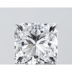 Diament laboratoryjny bezbarwny szlif princess, 1.58ct, VVS2, D, IGI LG747528450