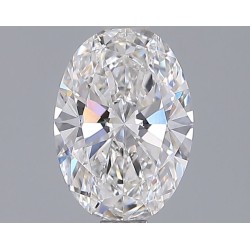 Diament laboratoryjny bezbarwny szlif owalny, 1.32ct, VVS2, E, IGI LG723514218