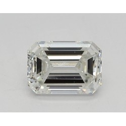 Diament laboratoryjny bezbarwny szlif szmaragdowy, 1.52ct, VVS2, F, IGI LG678535318