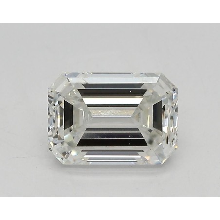 Diament laboratoryjny bezbarwny szlif szmaragdowy, 1.52ct, VVS2, F, IGI LG678535318