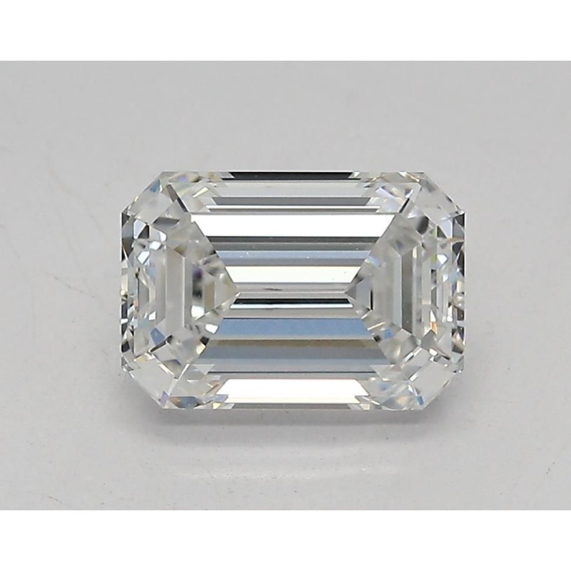 Diament laboratoryjny bezbarwny szlif szmaragdowy, 1.53ct, VVS1, D, IGI LG678534970