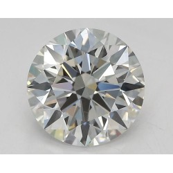 Diament laboratoryjny bezbarwny szlif okrągły, 2.55ct, VVS2, F, IGI LG678535677