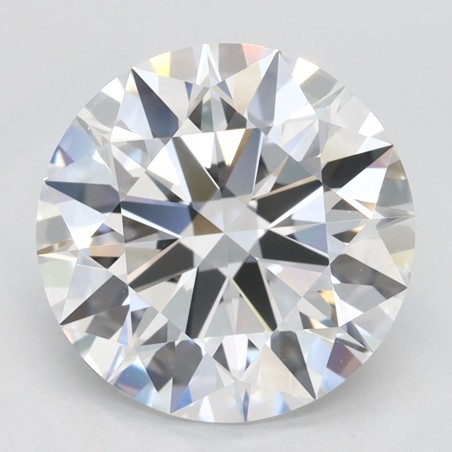 Diament laboratoryjny bezbarwny szlif okrągły, 3ct, VVS1, D, IGI LG701502621