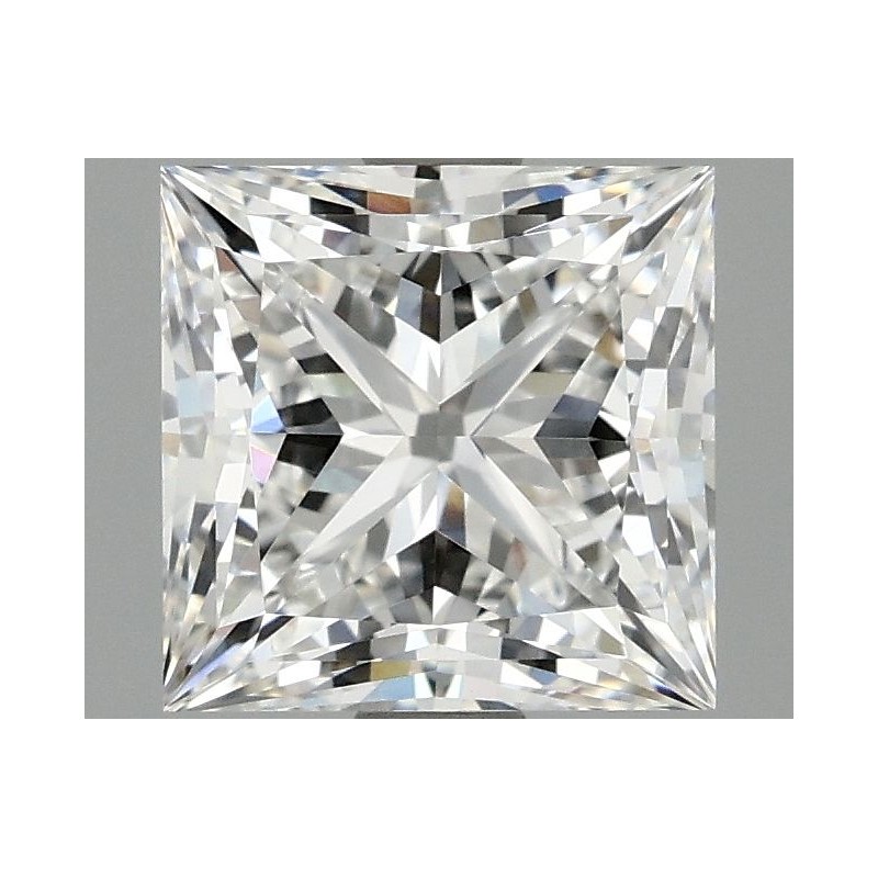 Diament laboratoryjny bezbarwny szlif princess, 2.1ct, VVS2, E, IGI LG737545248