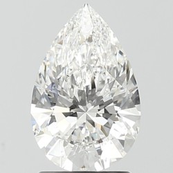 Diament laboratoryjny bezbarwny szlif gruszkowy, 1.57ct, VVS2, E, IGI LG694562939