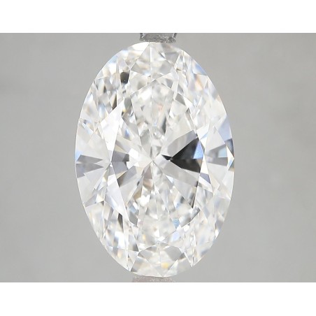Diament laboratoryjny bezbarwny szlif owalny, 2.54ct, VVS2, F, IGI LG732505013
