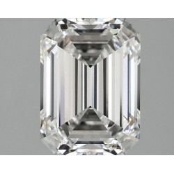 Diament laboratoryjny bezbarwny szlif szmaragdowy, 2.09ct, VVS1, E, IGI LG738523985