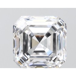 Diament laboratoryjny bezbarwny asscher, 2.51ct, VVS2, D, IGI LG747528485