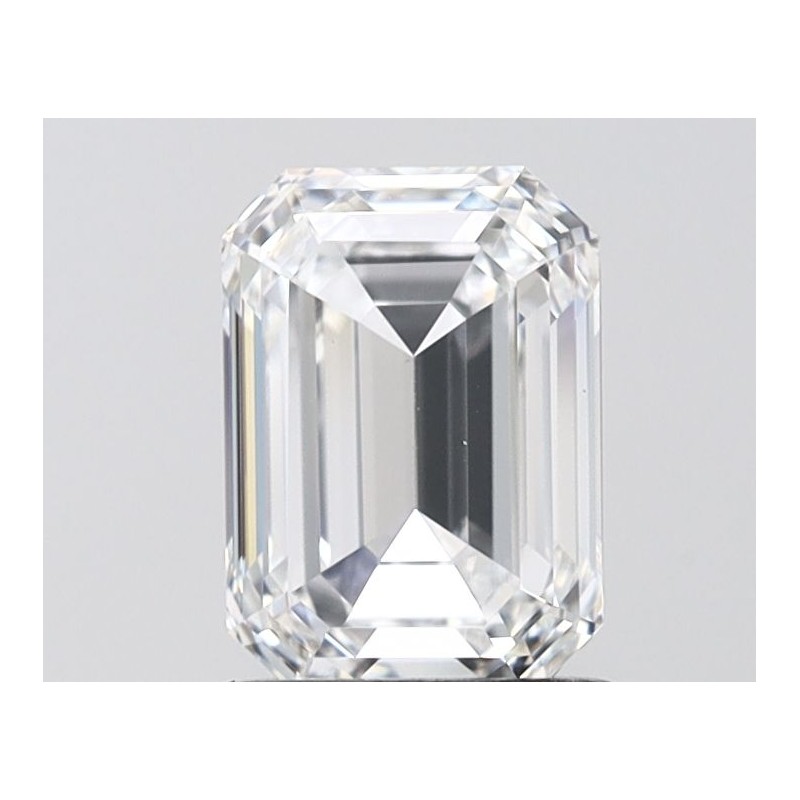 Diament laboratoryjny bezbarwny szlif szmaragdowy, 1.5ct, VVS2, D, IGI LG747528443