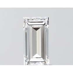 Diament laboratoryjny bezbarwny bagietka, 1.05ct, VVS1, F, IGI LG747529920