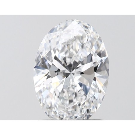 Diament laboratoryjny bezbarwny szlif owalny, 1.25ct, VVS1, D, IGI LG747528435