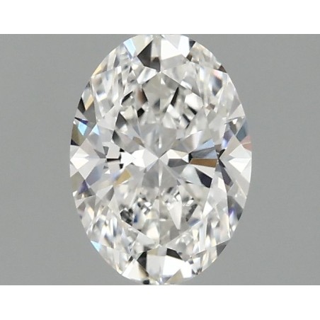 Diament laboratoryjny bezbarwny szlif owalny, 1.08ct, VVS2, E, IGI LG749554979