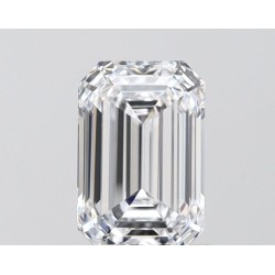 Diament laboratoryjny bezbarwny szlif szmaragdowy, 1.28ct, VVS1, D, IGI LG752539605