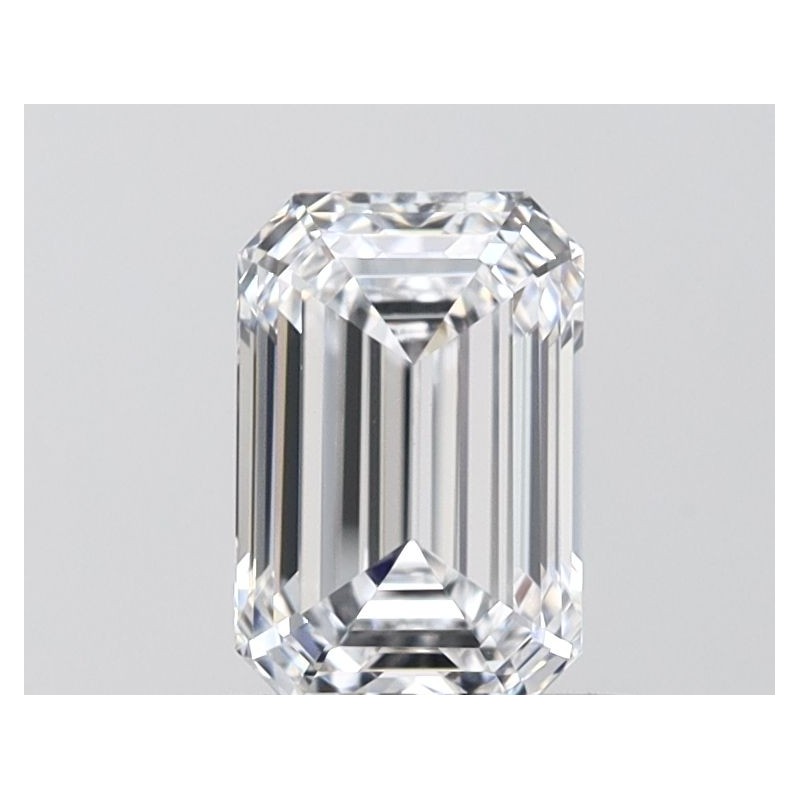 Diament laboratoryjny bezbarwny szlif szmaragdowy, 1.28ct, VVS1, D, IGI LG752539605