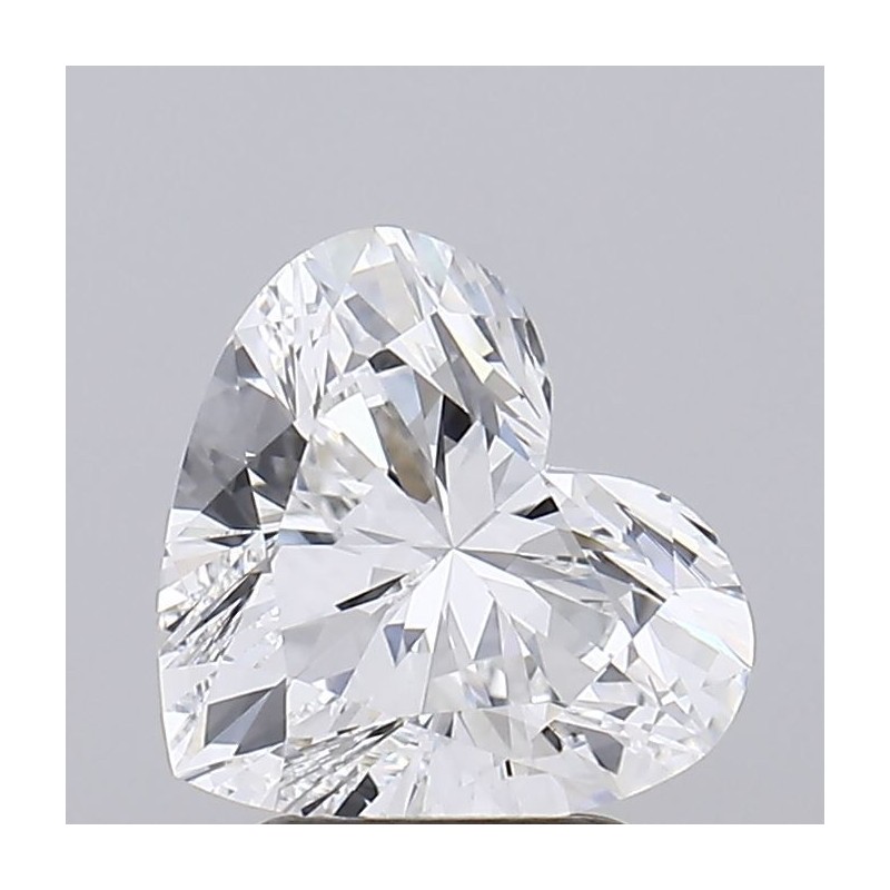 Diament laboratoryjny bezbarwny serce, 2.59ct, VVS2, D, IGI LG743582361
