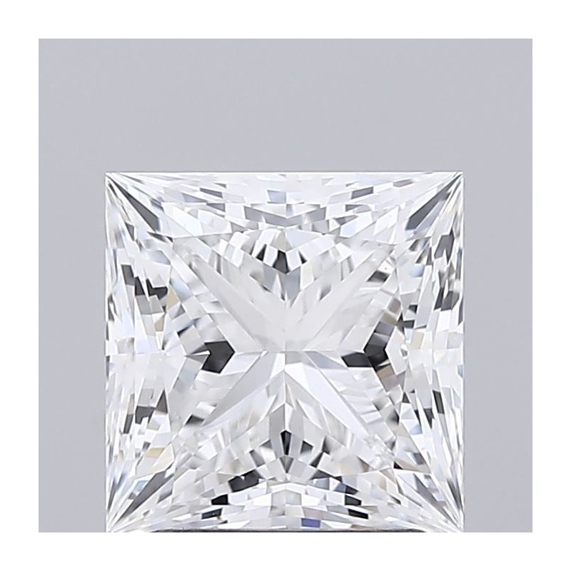 Diament laboratoryjny bezbarwny szlif princess, 2.07ct, VVS2, D, IGI LG743589738