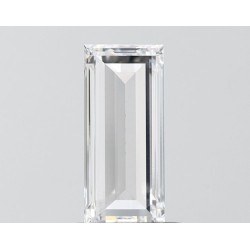 Diament laboratoryjny bezbarwny bagietka, 1ct, VVS1, E, IGI LG747529915