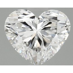 Diament laboratoryjny bezbarwny serce, 1.25ct, VVS1, E, IGI LG743533426