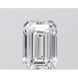 Diament laboratoryjny bezbarwny szlif szmaragdowy, 1.05ct, VVS1, D, IGI LG752539591
