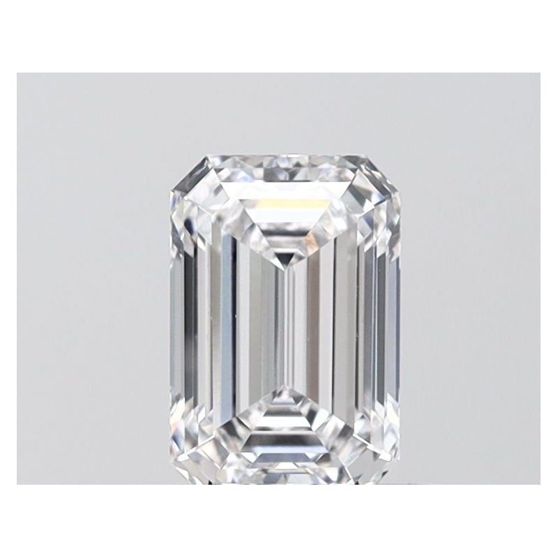 Diament laboratoryjny bezbarwny szlif szmaragdowy, 1.05ct, VVS1, D, IGI LG752539591