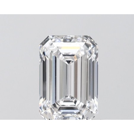 Diament laboratoryjny bezbarwny szlif szmaragdowy, 1.05ct, VVS1, D, IGI LG752539591