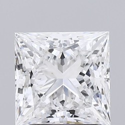 Diament laboratoryjny bezbarwny szlif princess, 2.06ct, VVS2, E, IGI LG743582314