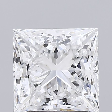 Diament laboratoryjny bezbarwny szlif princess, 2.06ct, VVS2, E, IGI LG743582314