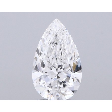 Diament laboratoryjny bezbarwny szlif gruszkowy, 1.71ct, VVS2, F, IGI LG726569887