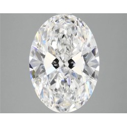 Diament laboratoryjny bezbarwny szlif owalny, 1.55ct, VVS2, F, IGI LG744502445