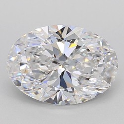 Diament laboratoryjny bezbarwny szlif owalny, 2.93ct, VVS2, D, IGI LG620442240