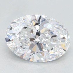 Diament laboratoryjny bezbarwny szlif owalny, 2.69ct, VVS1, D, GIA 7498579560