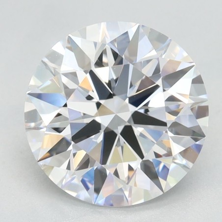 Diament laboratoryjny bezbarwny szlif okrągły, 2.57ct, VVS1, D, GIA 2497642951