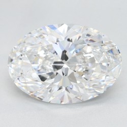 Diament laboratoryjny bezbarwny szlif owalny, 2.64ct, VVS1, D, GIA 5493595998