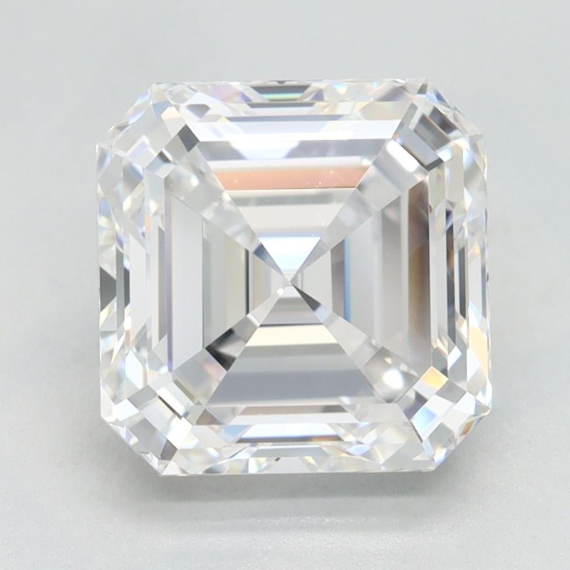 Diament laboratoryjny bezbarwny asscher, 3ct, VVS1, D, GIA 7498589902