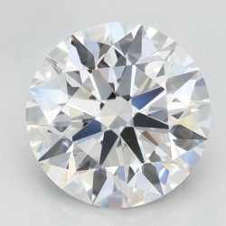 Diament laboratoryjny bezbarwny szlif okrągły, 2.53ct, IF, D, GIA 6492731785