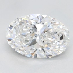 Diament laboratoryjny bezbarwny szlif owalny, 2.08ct, VVS1, D, GIA 1499688620