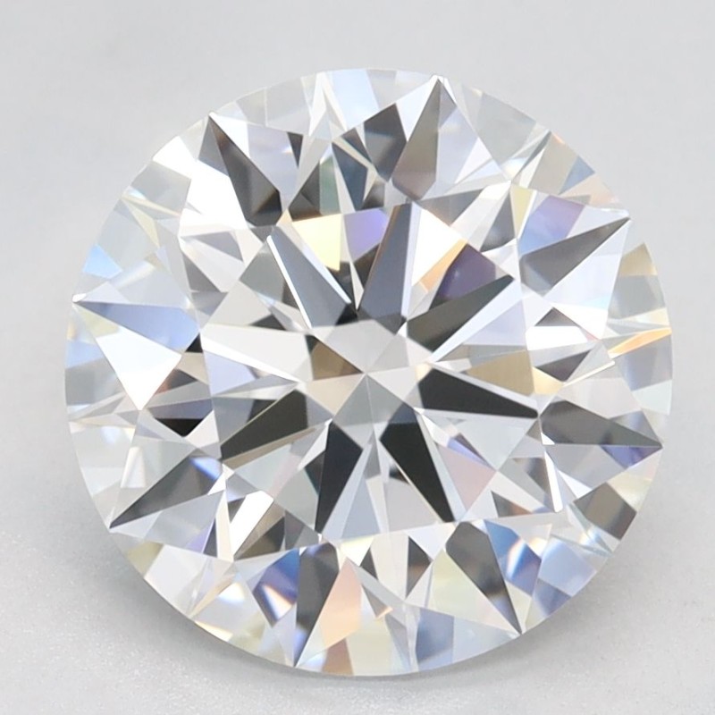 Diament laboratoryjny bezbarwny szlif okrągły, 2.76ct, VVS1, D, GIA 6491682701