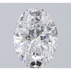 Diament laboratoryjny bezbarwny szlif owalny, 1.54ct, VVS1, D, IGI LG752501329