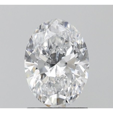 Diament laboratoryjny bezbarwny szlif owalny, 1.01ct, VVS2, D, IGI LG752501399